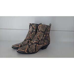 Circus NY by Sam Edelman Women's Snake Print Western Ankle Bootie/NWOB, Size 6M